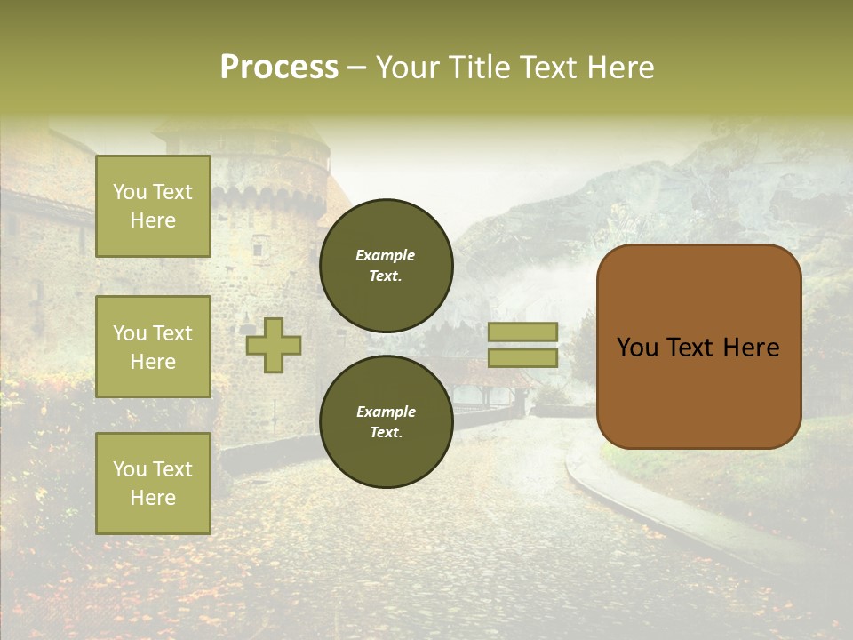 Autumn Scenery Old PowerPoint Template