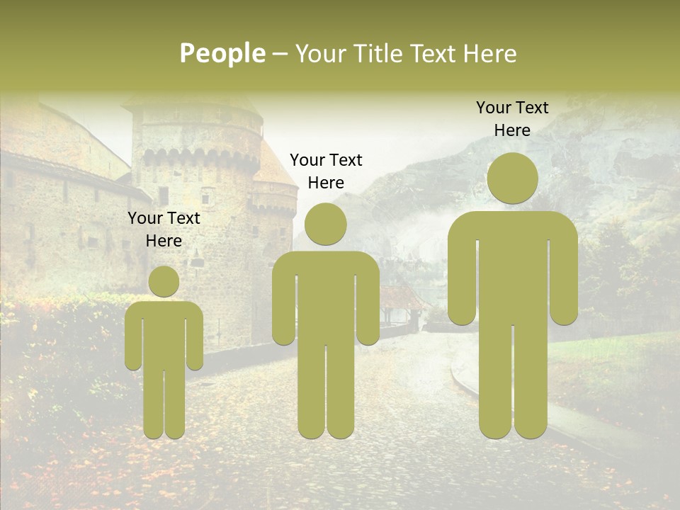 Autumn Scenery Old PowerPoint Template