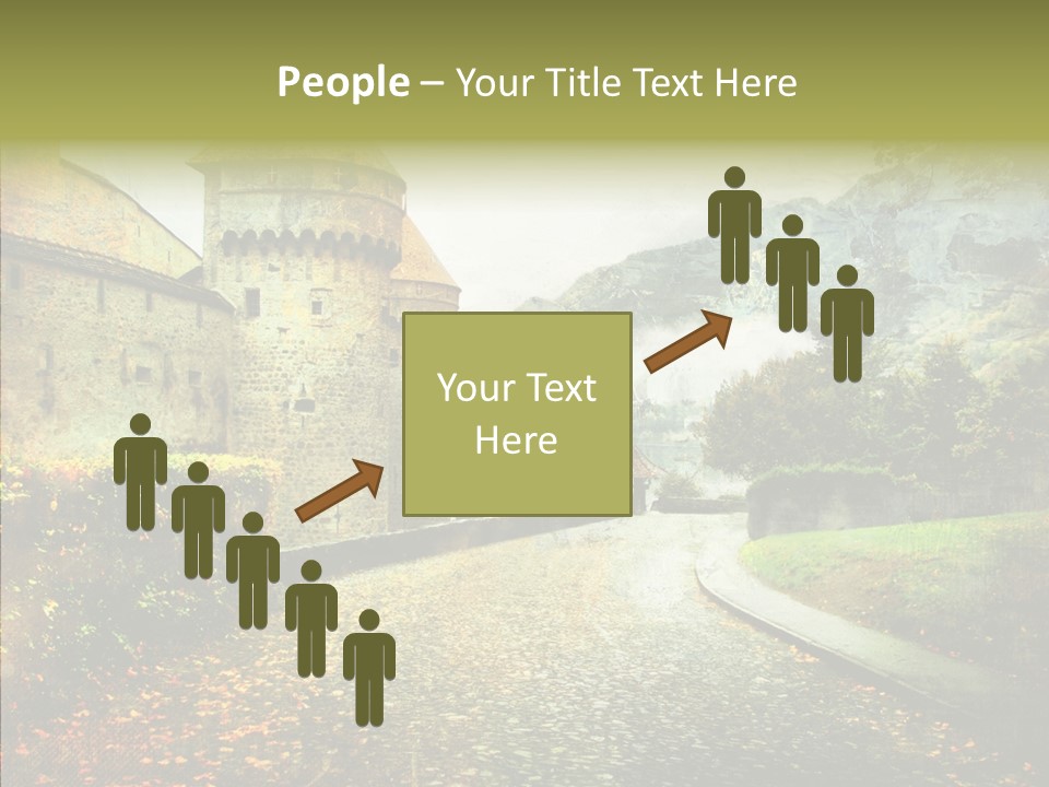 Autumn Scenery Old PowerPoint Template