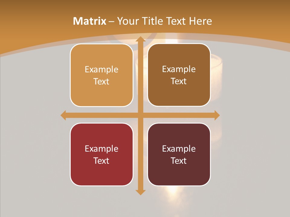 Singing Musician Lights PowerPoint Template