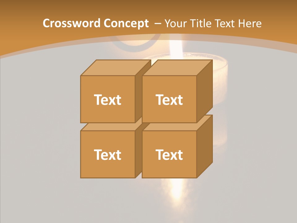 Singing Musician Lights PowerPoint Template
