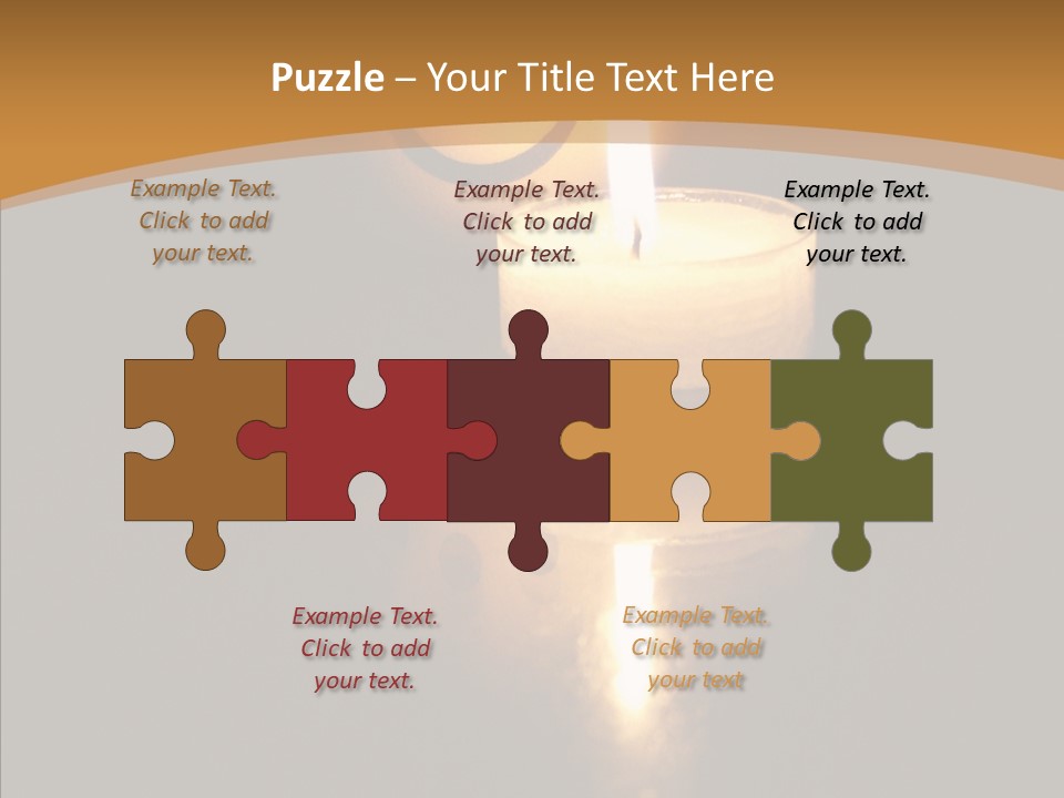 Singing Musician Lights PowerPoint Template