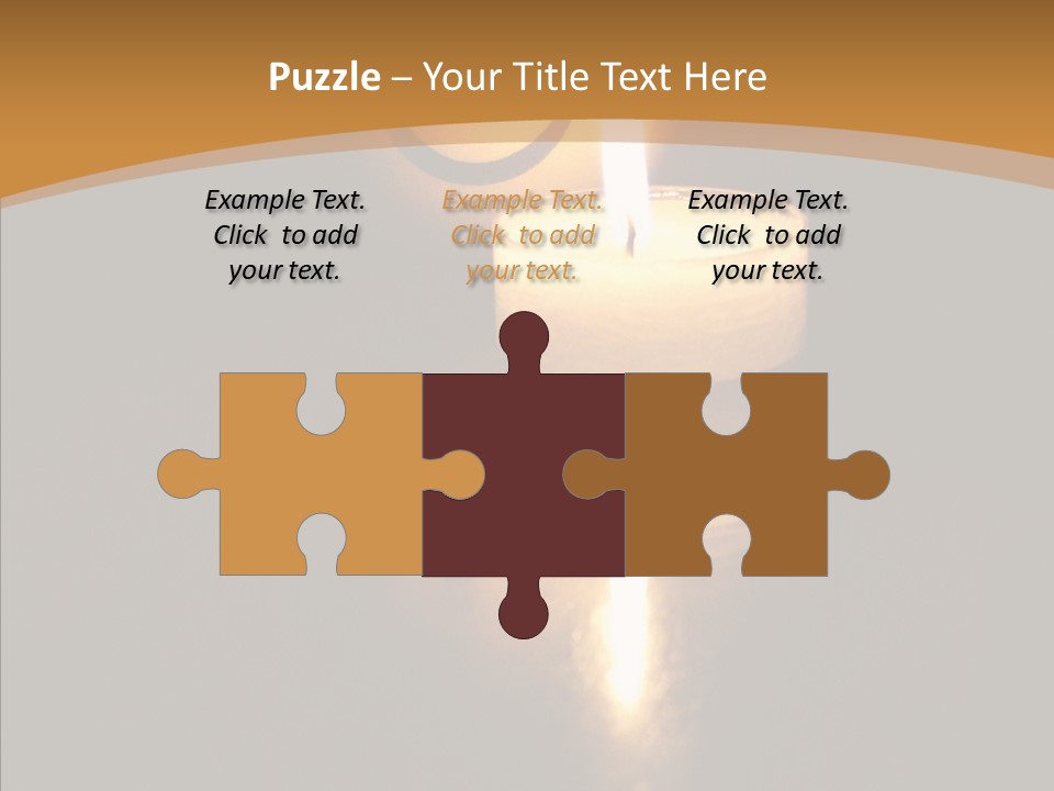 Singing Musician Lights PowerPoint Template