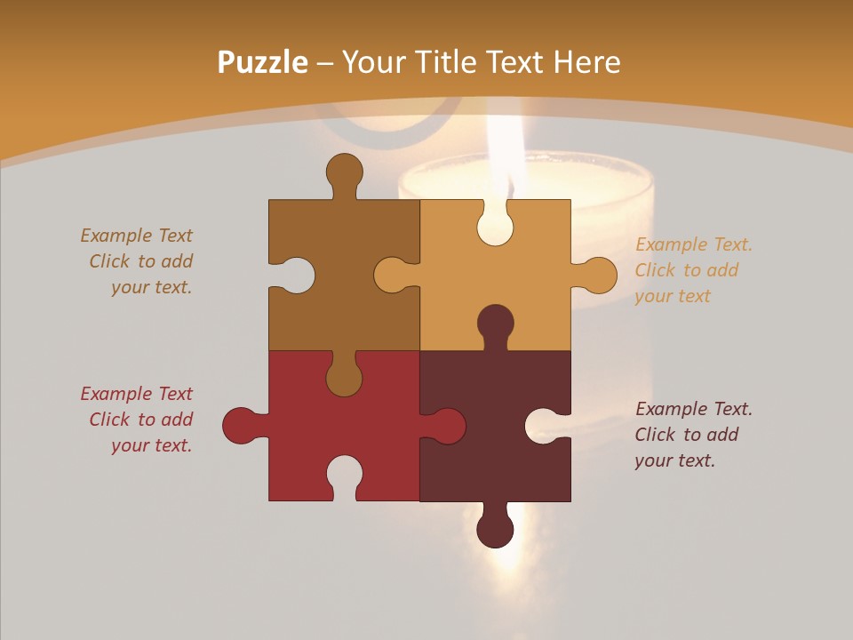 Singing Musician Lights PowerPoint Template