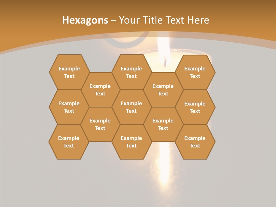 Singing Musician Lights PowerPoint Template