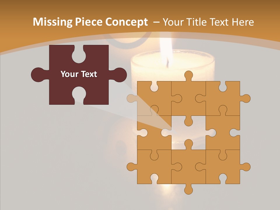 Singing Musician Lights PowerPoint Template