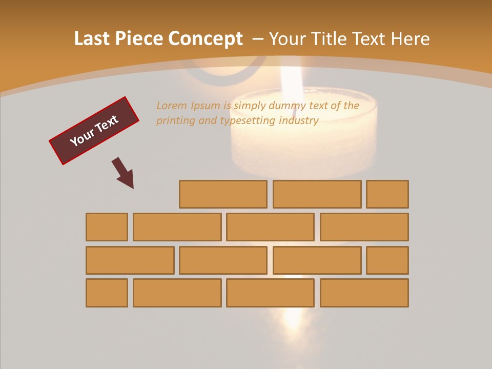 Singing Musician Lights PowerPoint Template