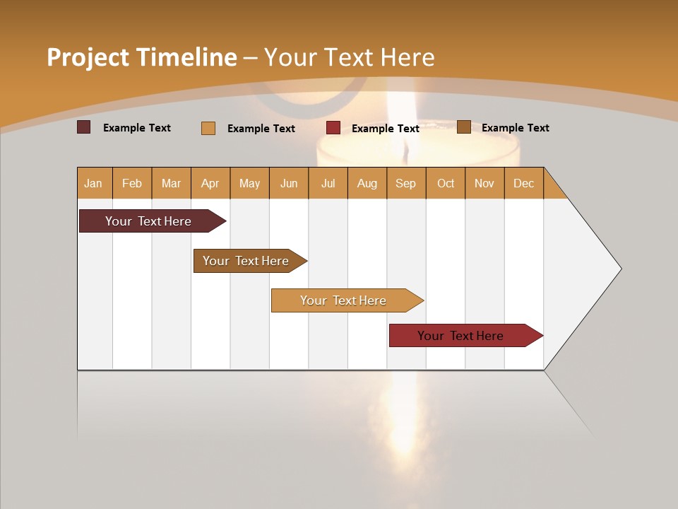 Singing Musician Lights PowerPoint Template