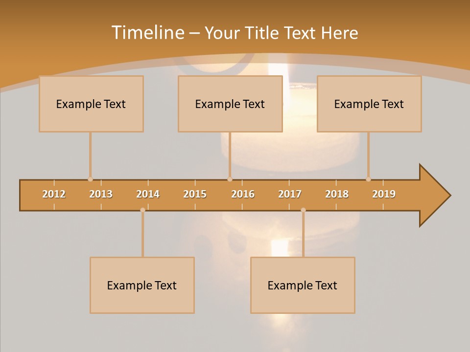 Singing Musician Lights PowerPoint Template