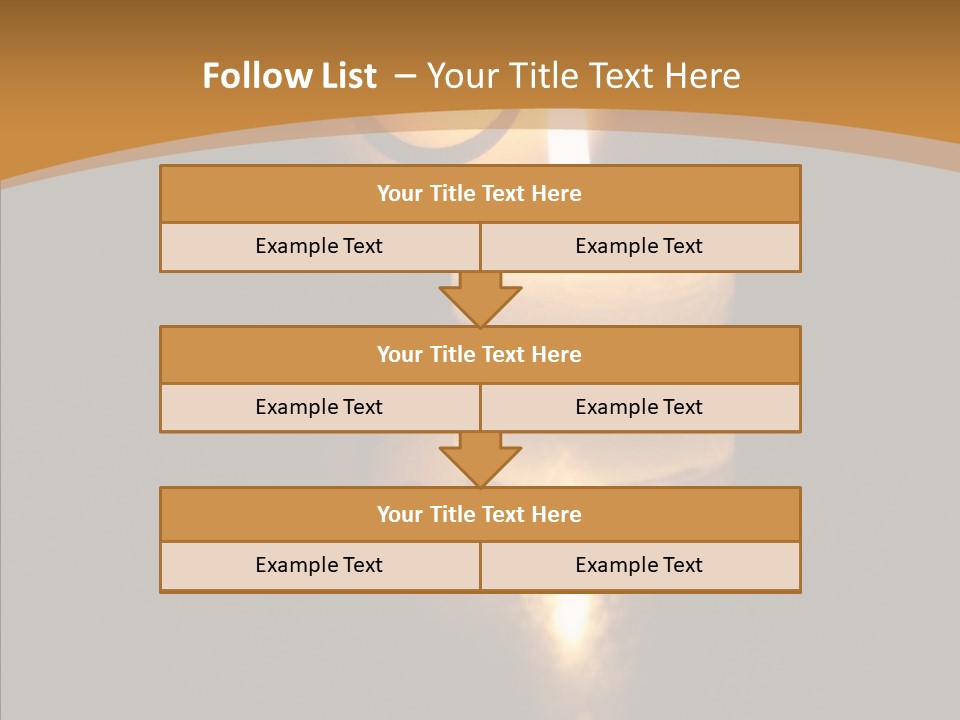 Singing Musician Lights PowerPoint Template