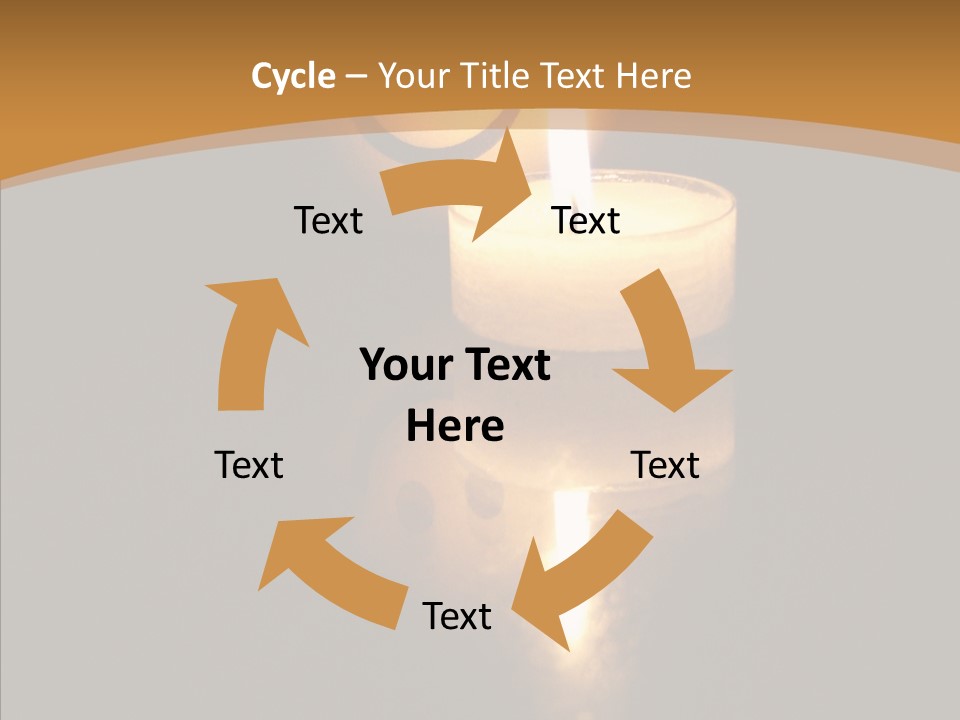 Singing Musician Lights PowerPoint Template