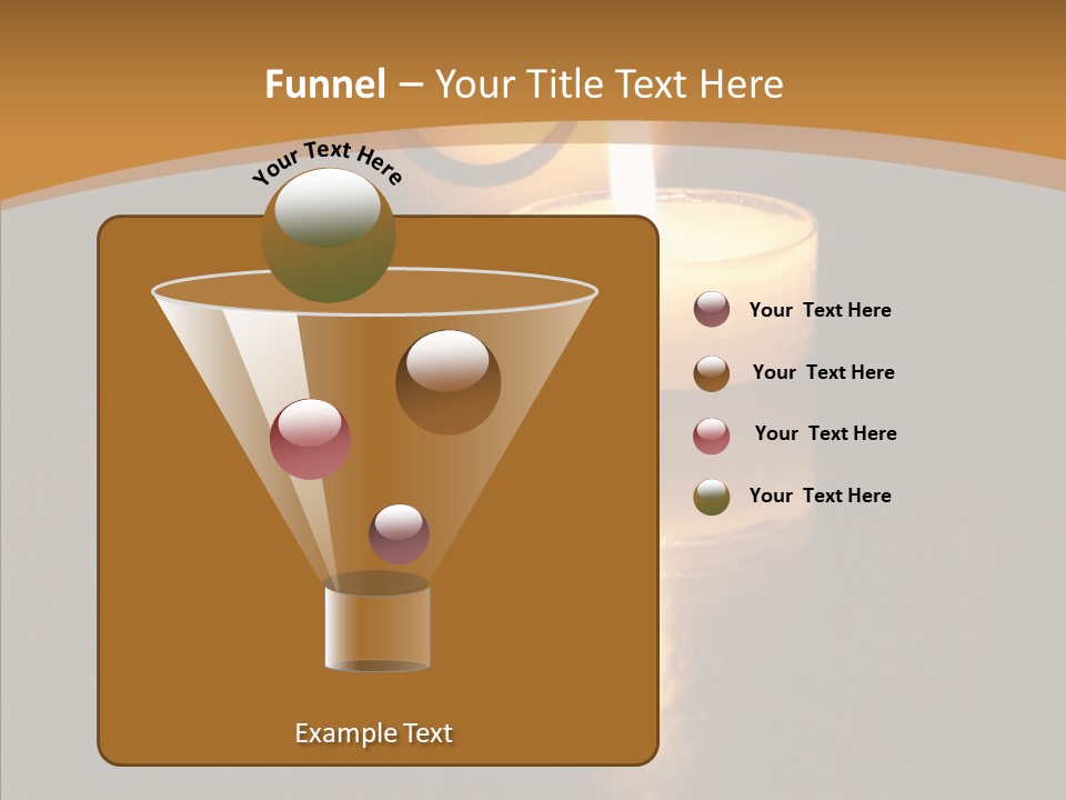 Singing Musician Lights PowerPoint Template