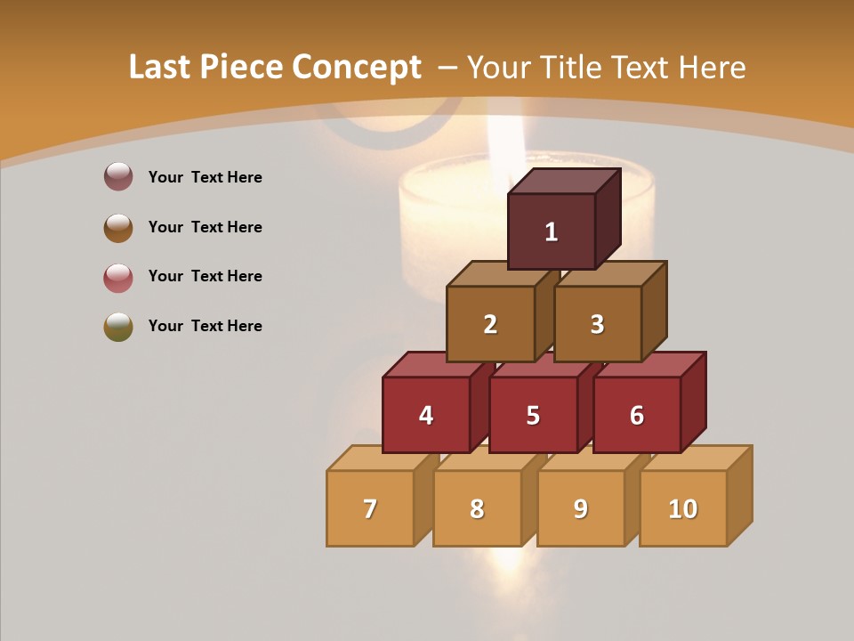 Singing Musician Lights PowerPoint Template