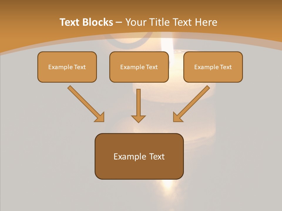Singing Musician Lights PowerPoint Template