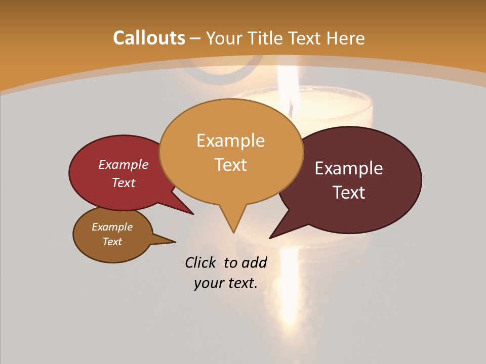 Singing Musician Lights PowerPoint Template