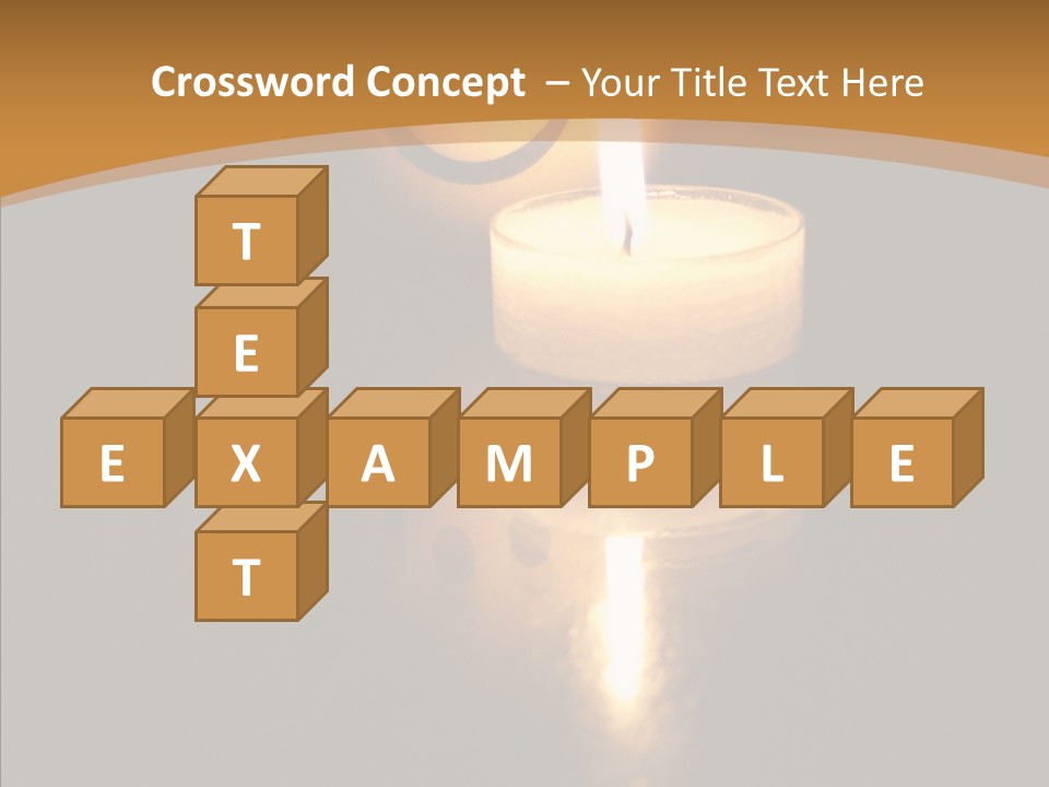 Singing Musician Lights PowerPoint Template