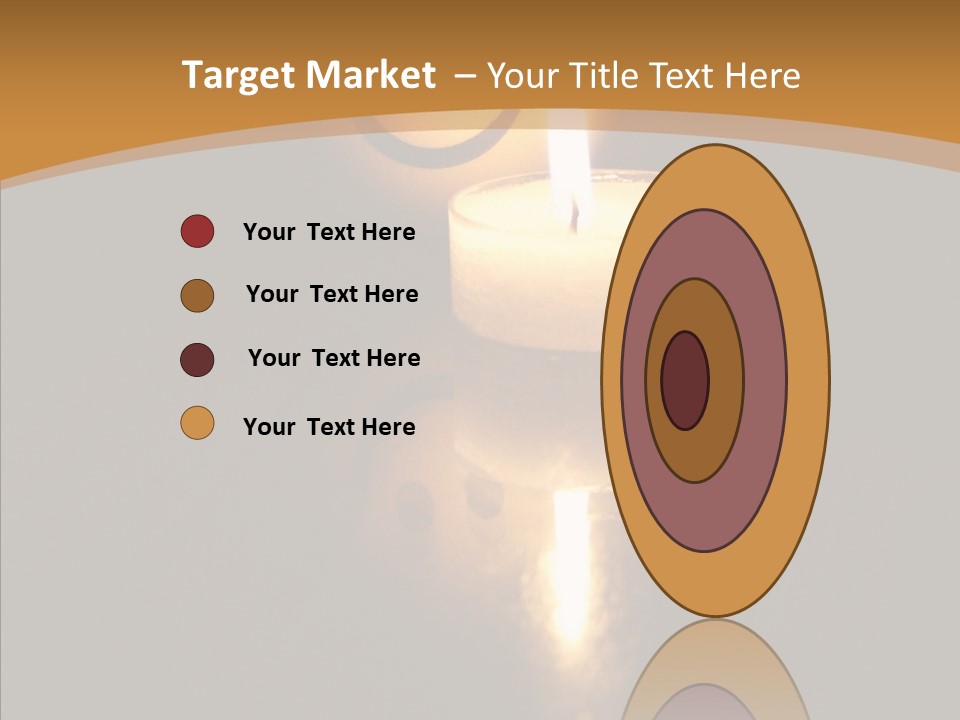 Singing Musician Lights PowerPoint Template