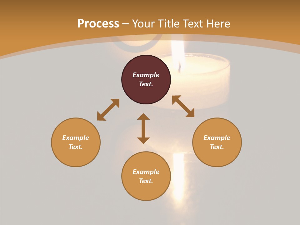 Singing Musician Lights PowerPoint Template