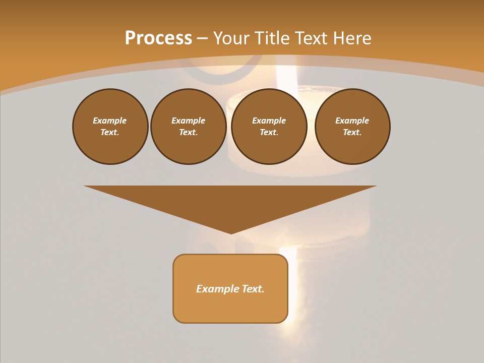 Singing Musician Lights PowerPoint Template