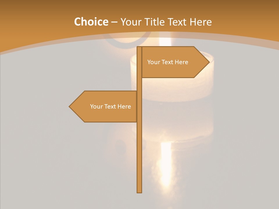Singing Musician Lights PowerPoint Template