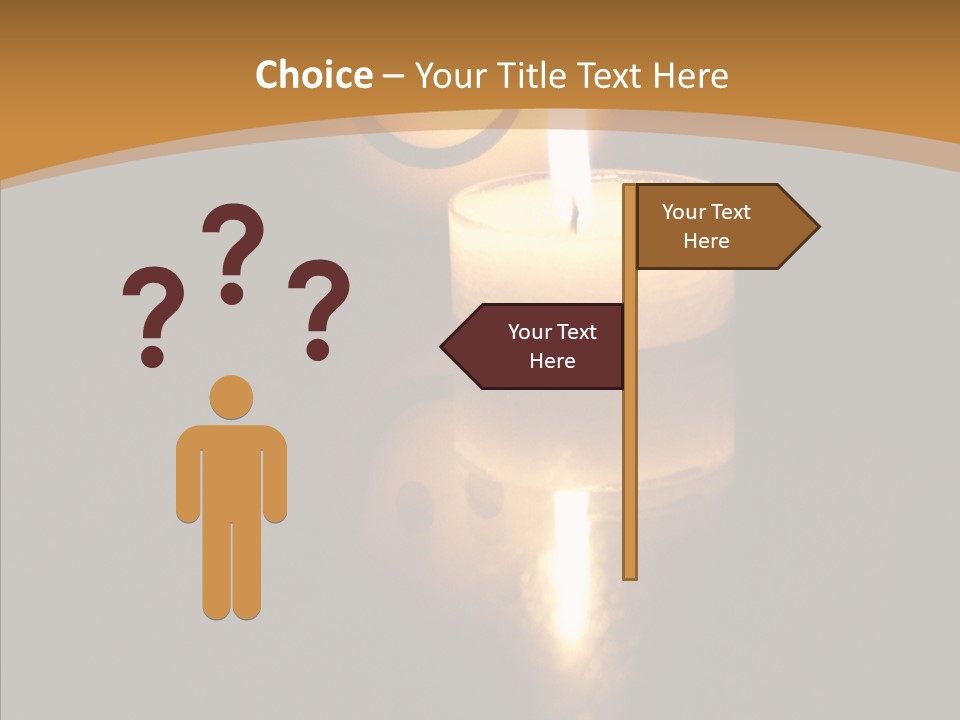 Singing Musician Lights PowerPoint Template