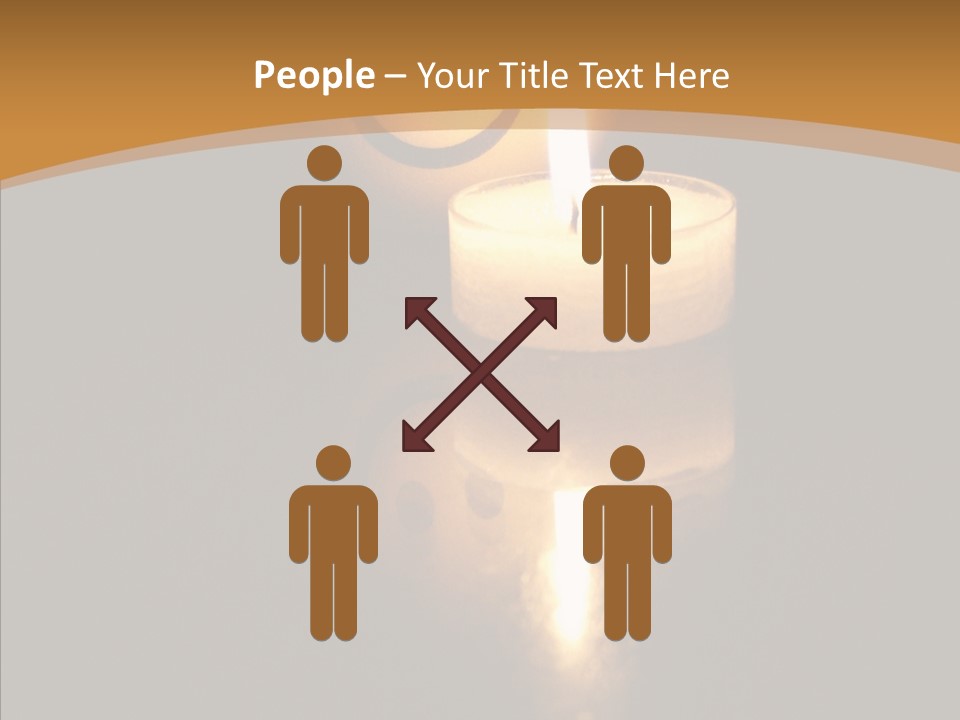 Singing Musician Lights PowerPoint Template