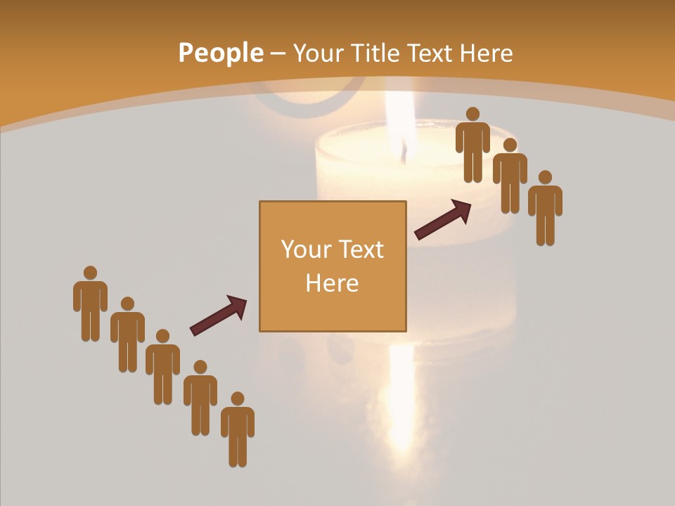 Singing Musician Lights PowerPoint Template