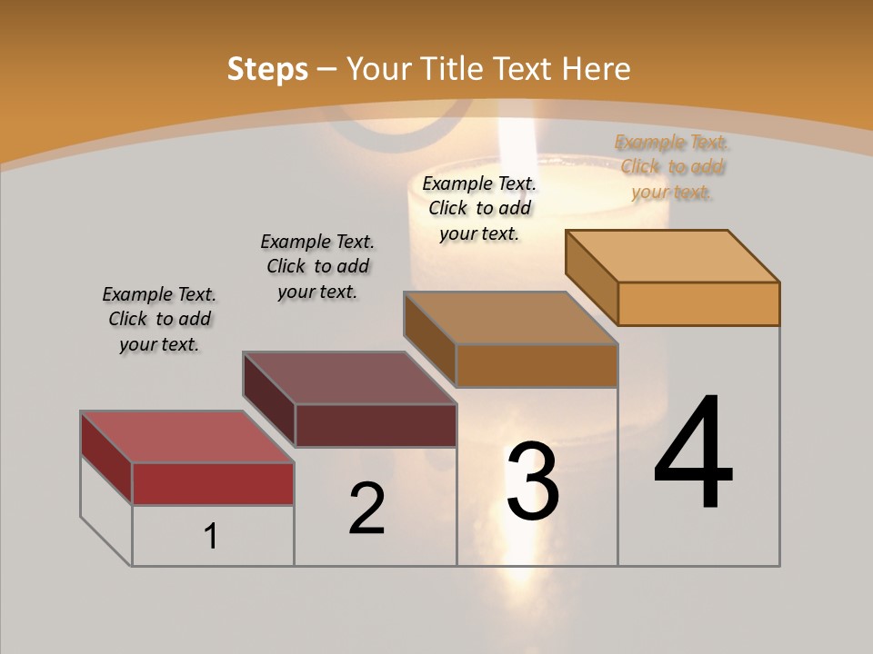 Singing Musician Lights PowerPoint Template