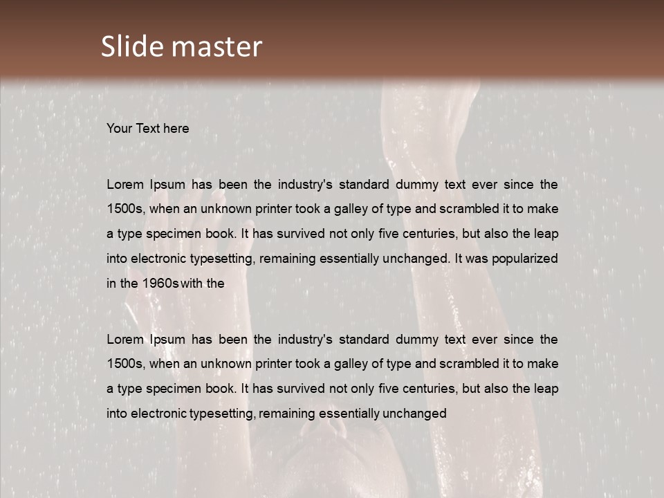 Character Itting Communication PowerPoint Template