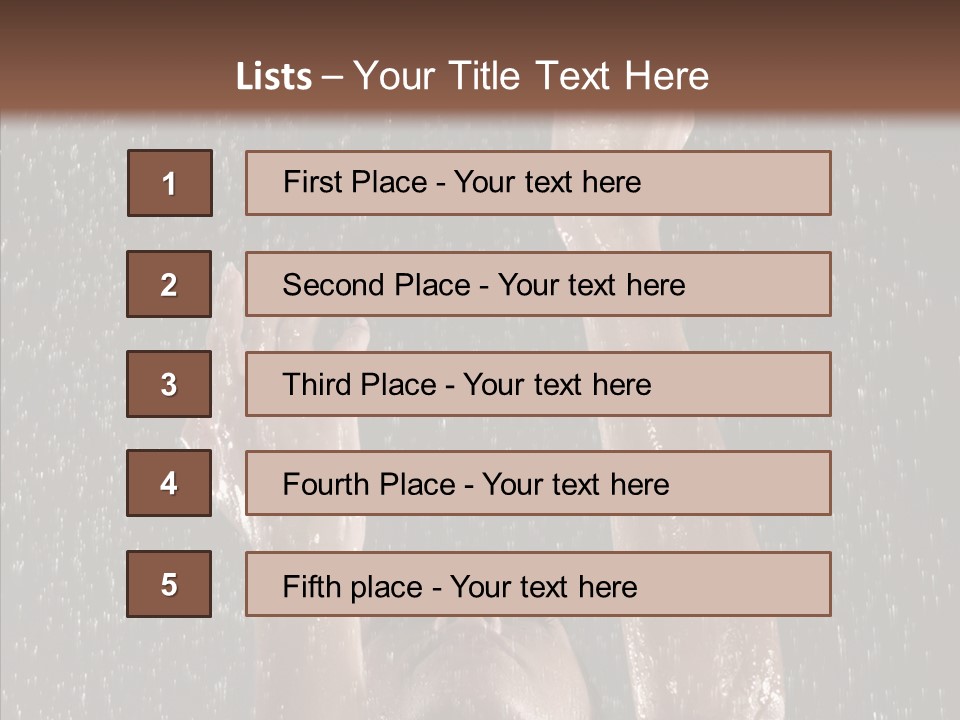 Character Itting Communication PowerPoint Template