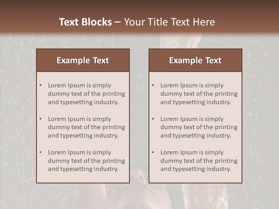 Character Itting Communication PowerPoint Template