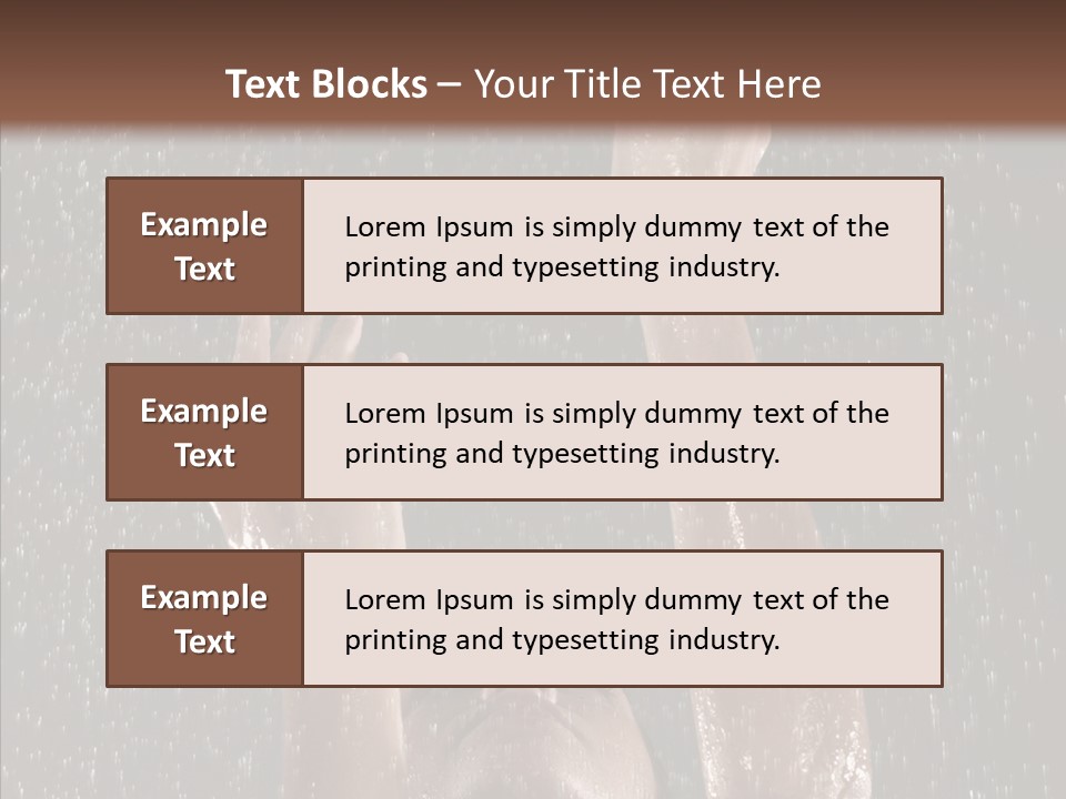 Character Itting Communication PowerPoint Template
