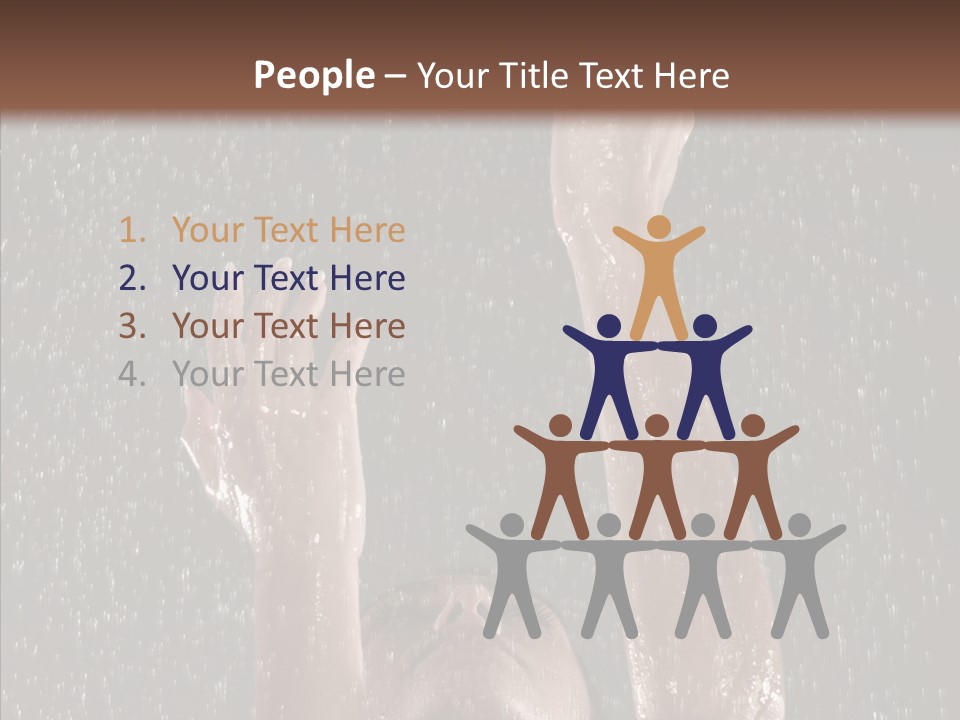 Character Itting Communication PowerPoint Template