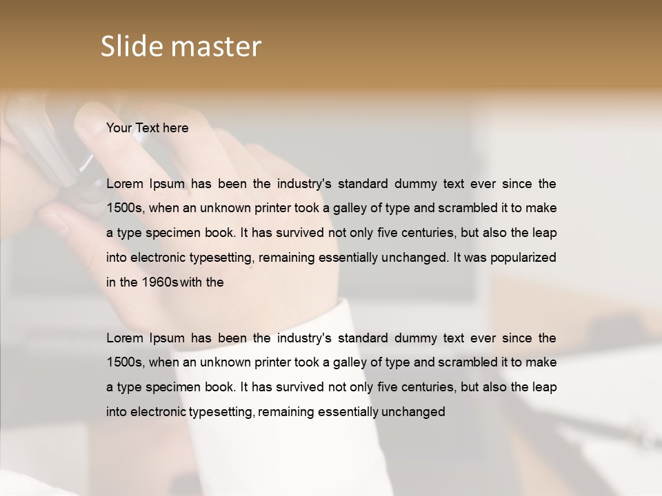 People Talk Laptop PowerPoint Template