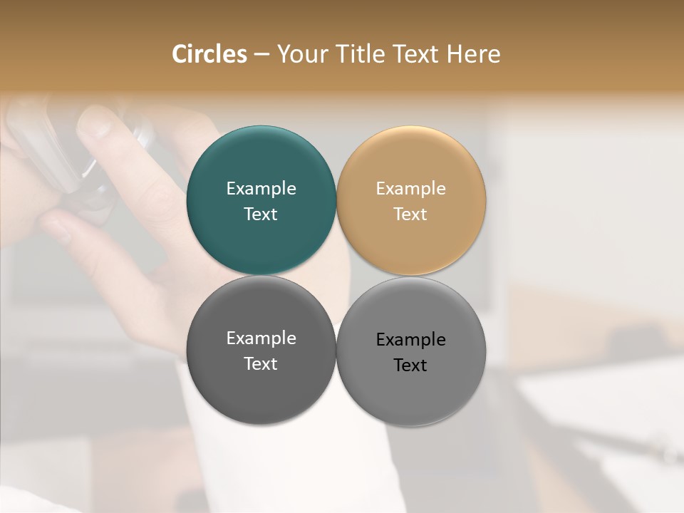 People Talk Laptop PowerPoint Template