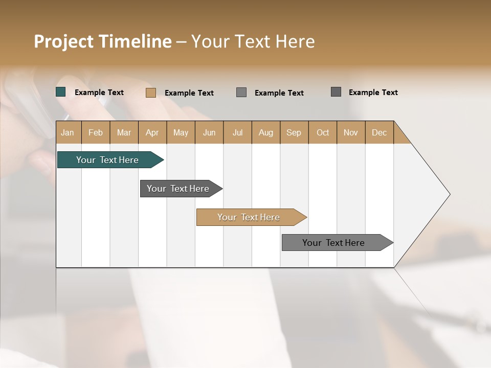 People Talk Laptop PowerPoint Template