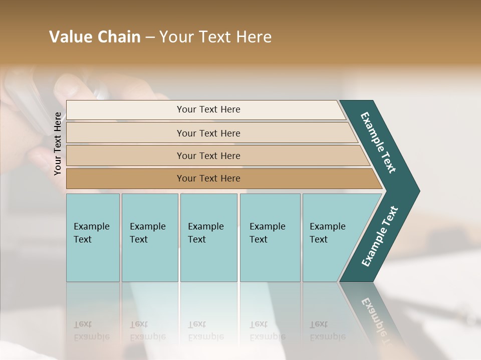 People Talk Laptop PowerPoint Template
