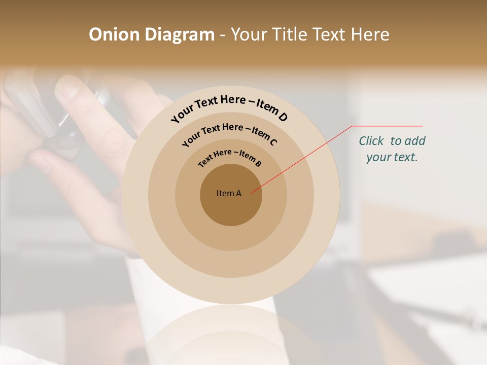 People Talk Laptop PowerPoint Template