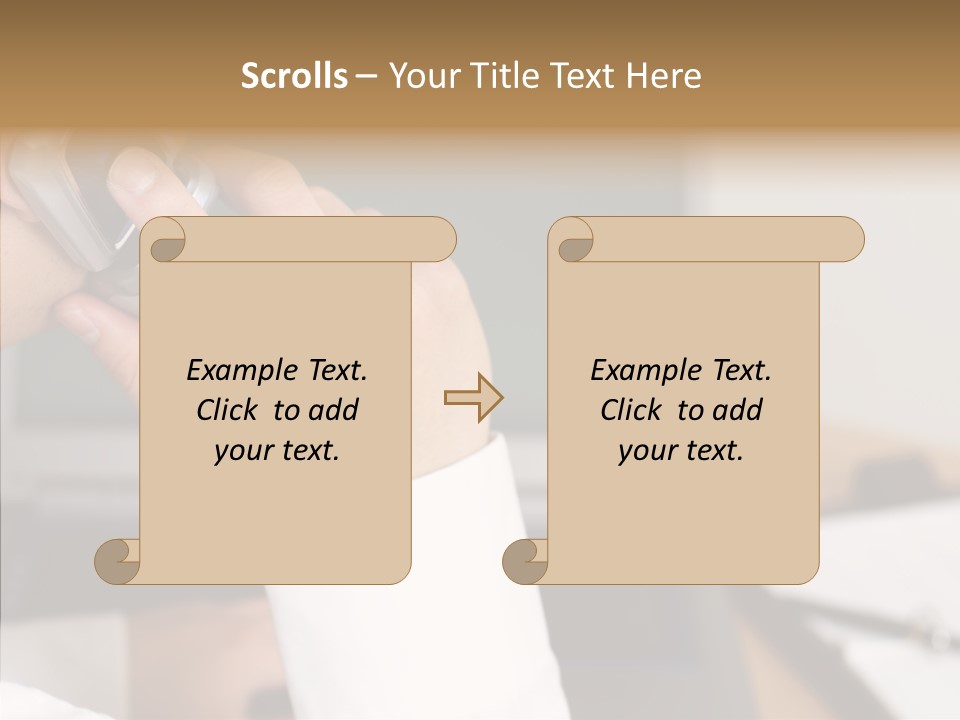 People Talk Laptop PowerPoint Template