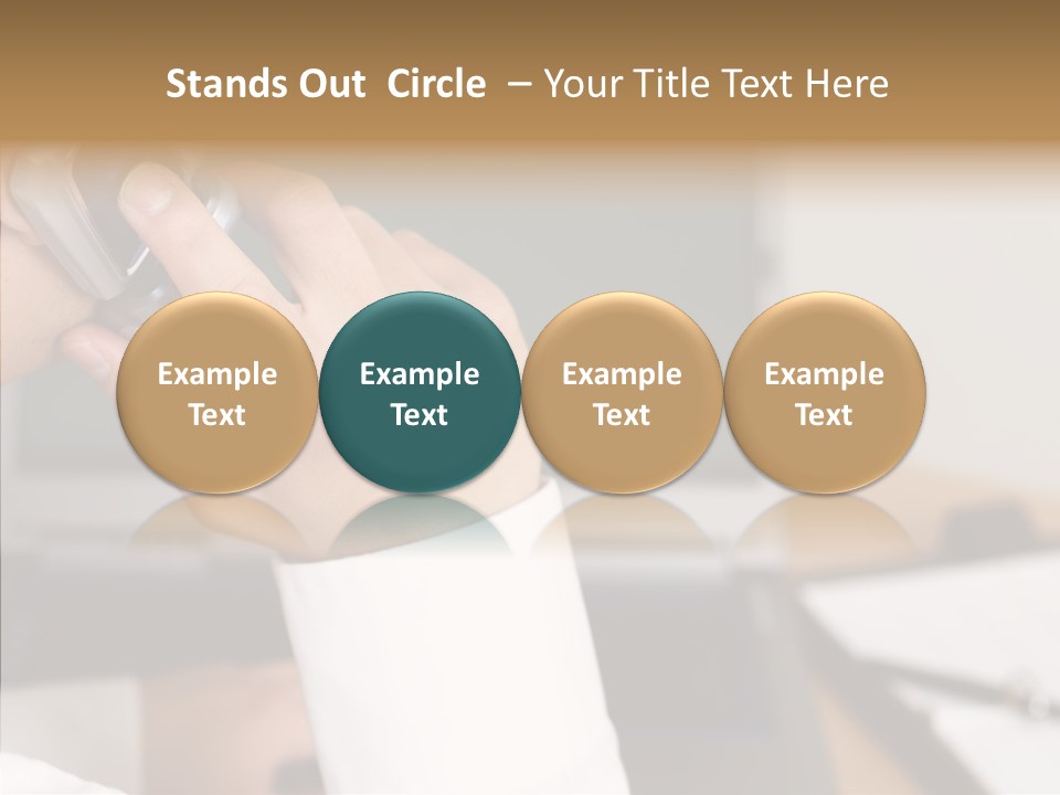 People Talk Laptop PowerPoint Template