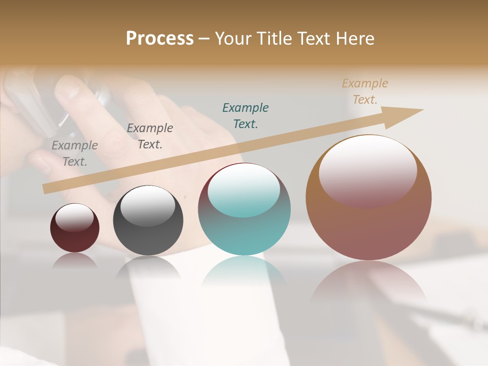 People Talk Laptop PowerPoint Template