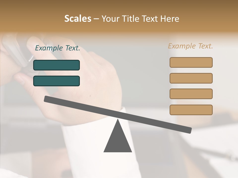 People Talk Laptop PowerPoint Template