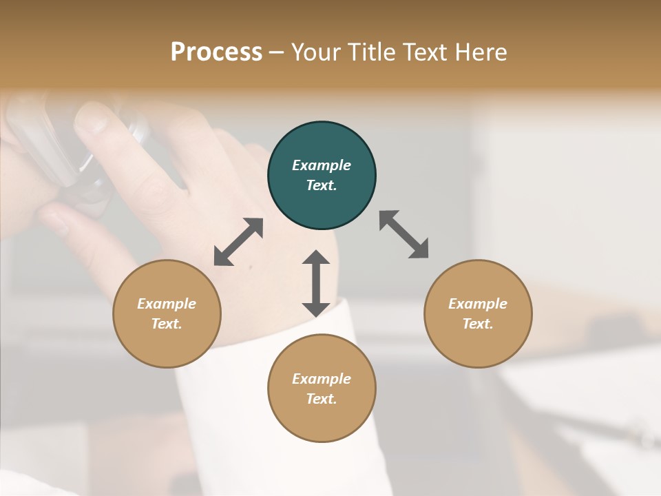 People Talk Laptop PowerPoint Template