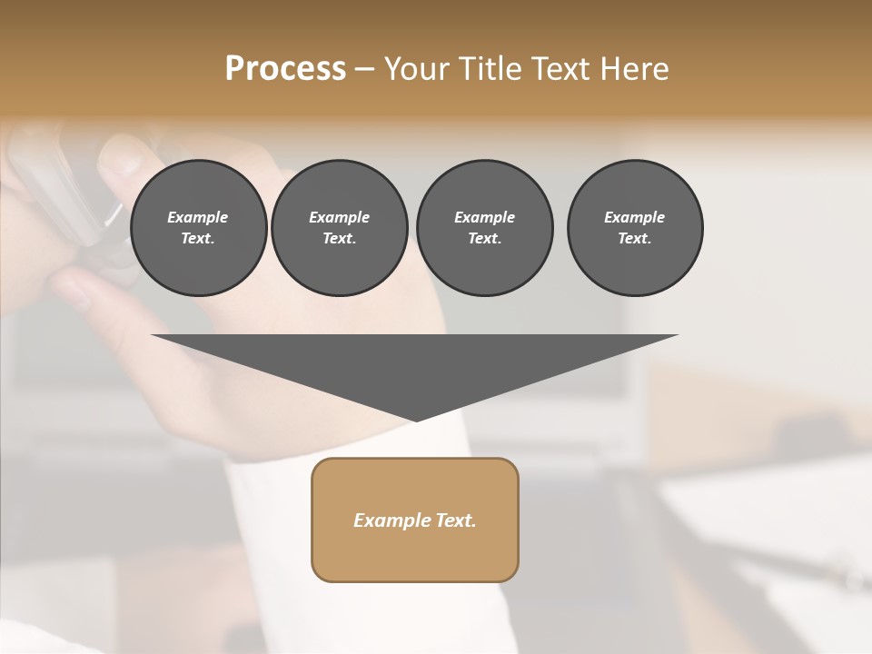 People Talk Laptop PowerPoint Template