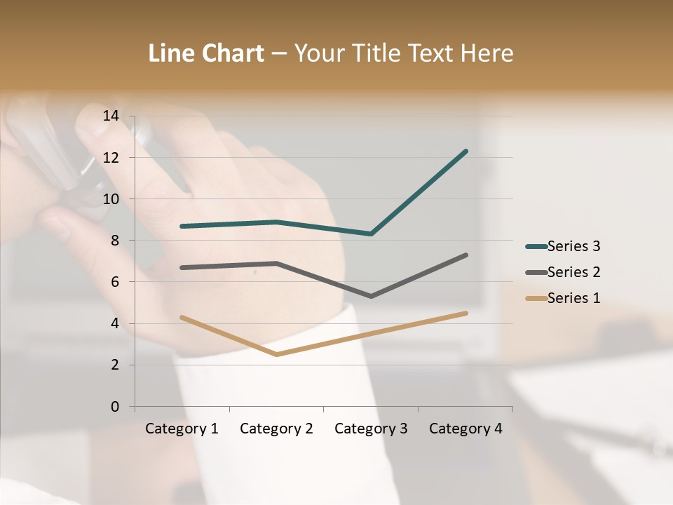 People Talk Laptop PowerPoint Template