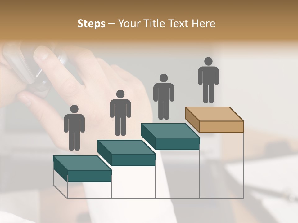 People Talk Laptop PowerPoint Template