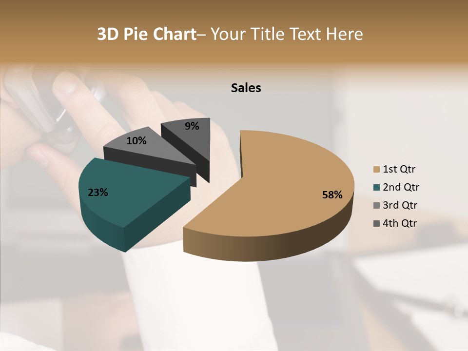 People Talk Laptop PowerPoint Template