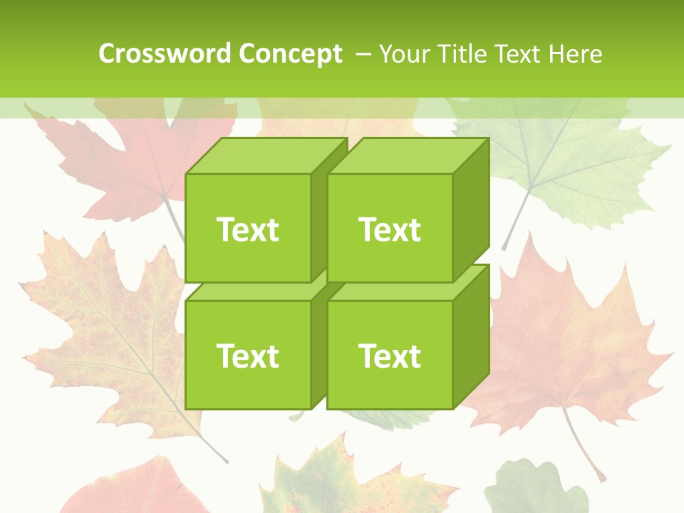 Flora Isolated Summer PowerPoint Template