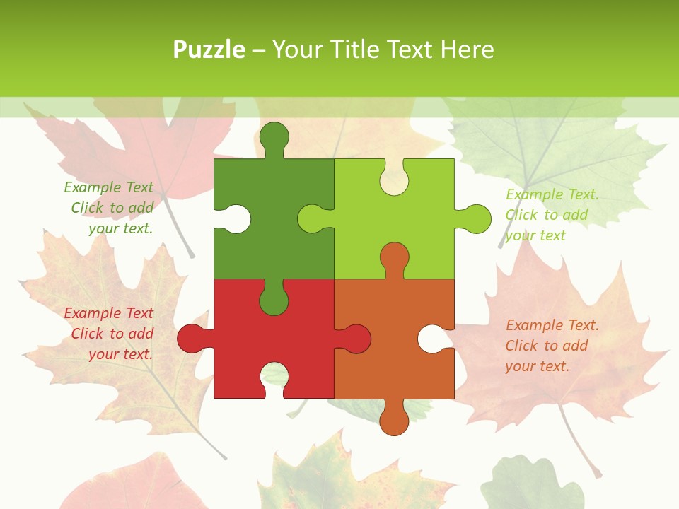 Flora Isolated Summer PowerPoint Template