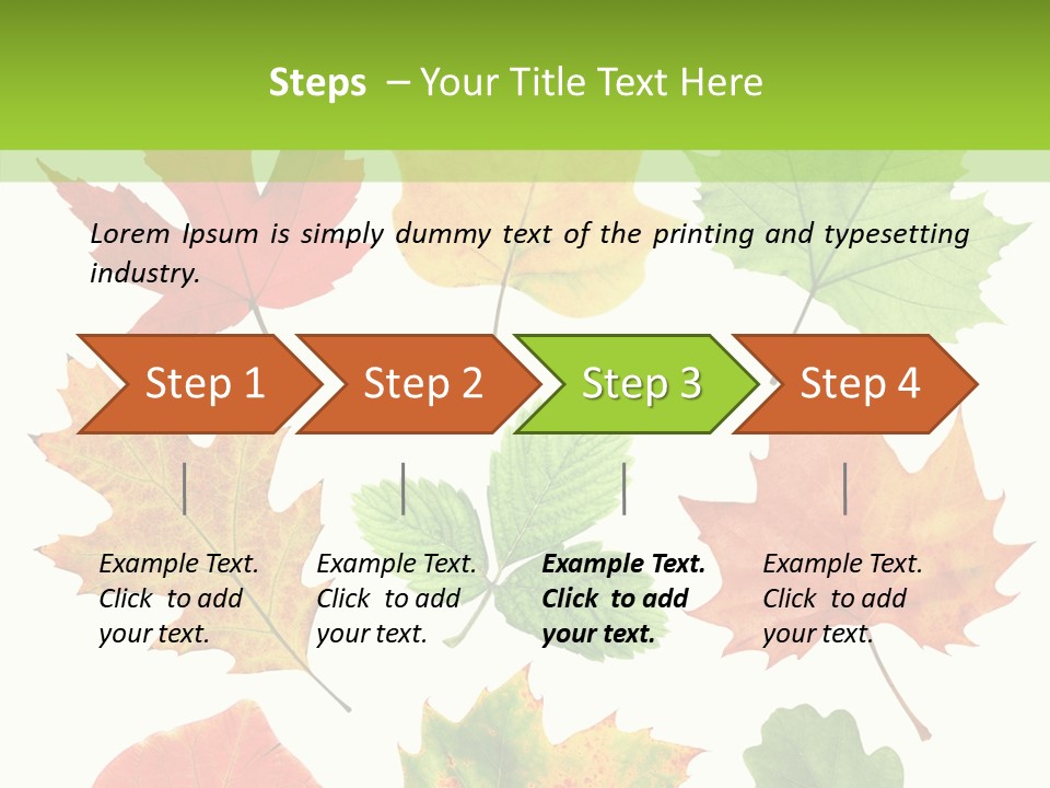Flora Isolated Summer PowerPoint Template